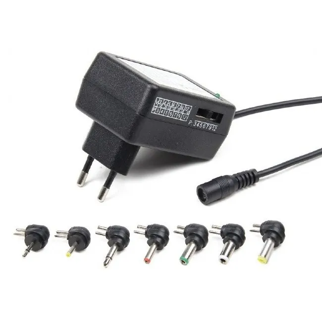  Universal AC-DC adapter EG-MC-009, 3V-12V (24W), Cable: 1.2m