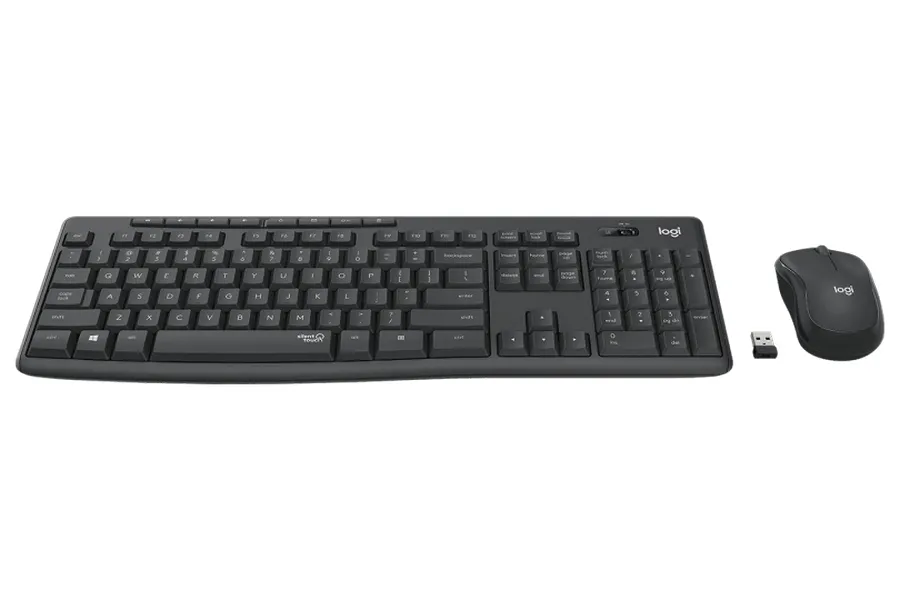 Set Tastatură + Mouse Logitech MK295, Fără fir, Negru