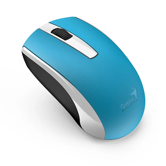 Mouse Wireless Genius ECO-8100, Albastru