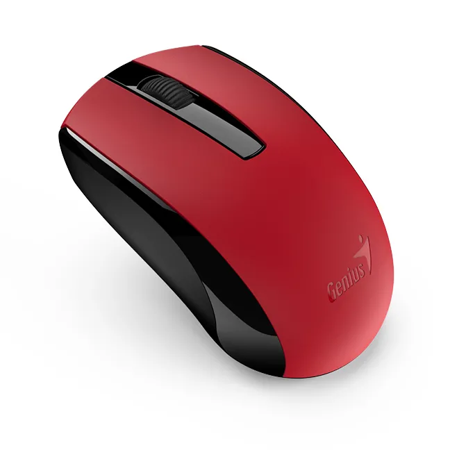 Mouse Wireless Genius ECO-8100, Roșu