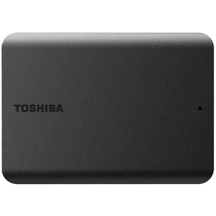 HDD portabil extern Toshiba Canvio Basics, 4 TB, Negru (HDTB540EK3CA)