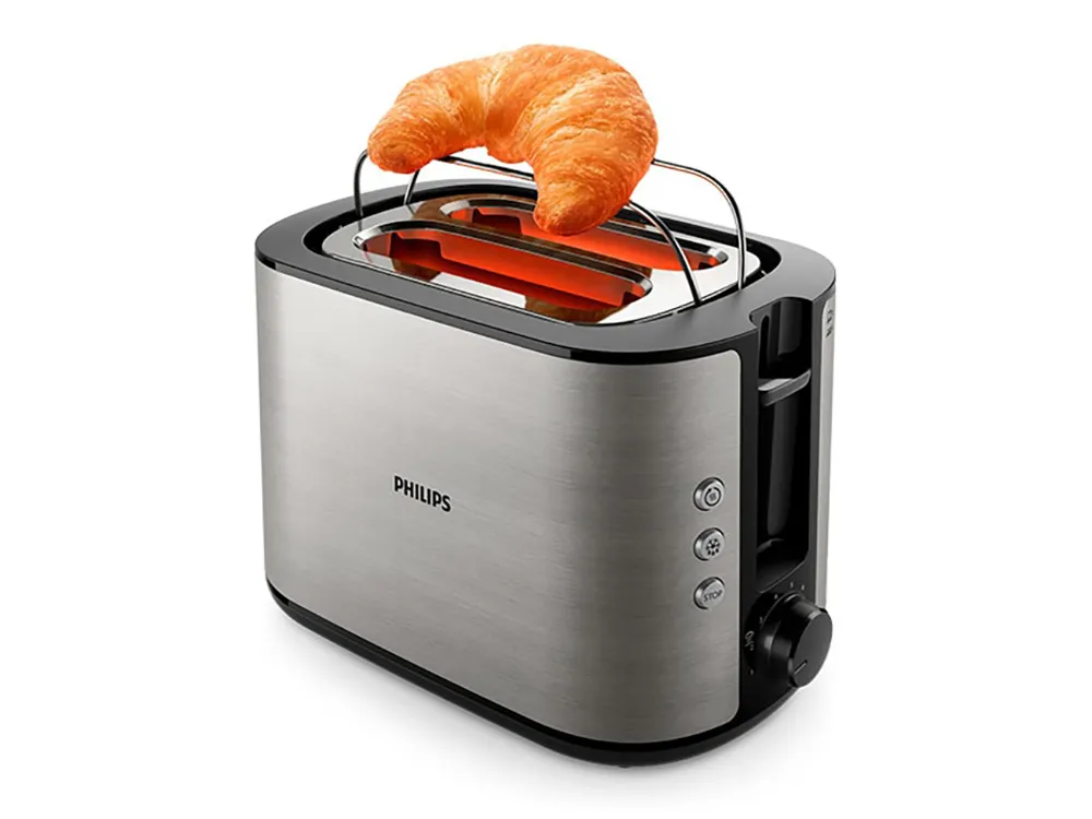 Toaster PHILIPS HD2650/90, Oțel inoxidabil