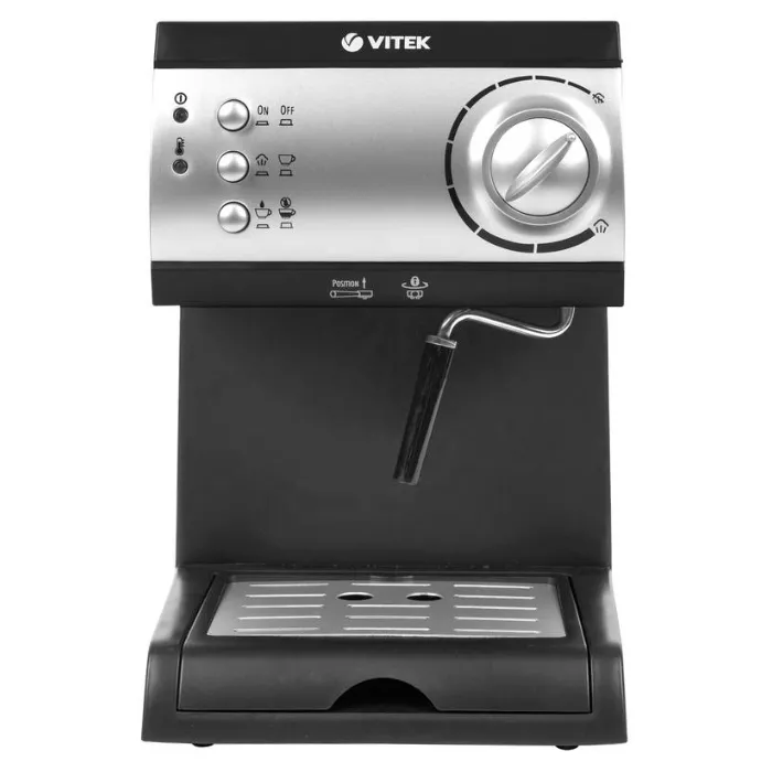 Espressor manual VITEK VT-1511, 1050W, Negru