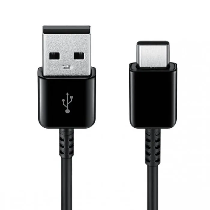 Cablu încărcare și sincronizare Samsung EP-DG930IBRGRU, Type-C/USB Type-A, 1,5m, Negru