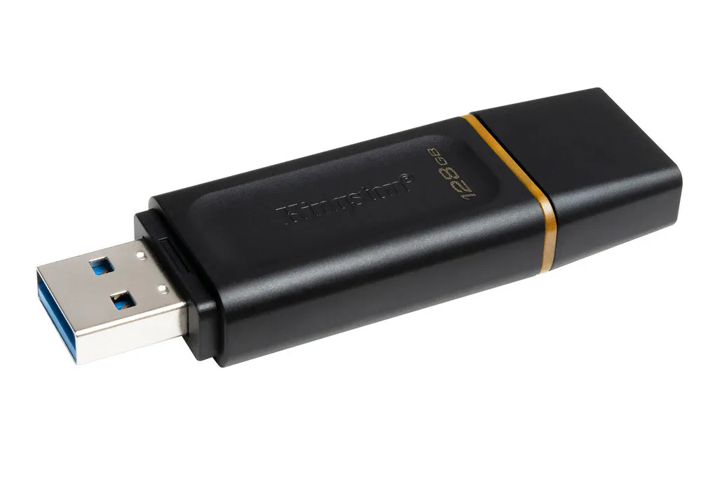 Memorie USB Kingston DataTraveler Exodia, 128GB, Negru/Galben