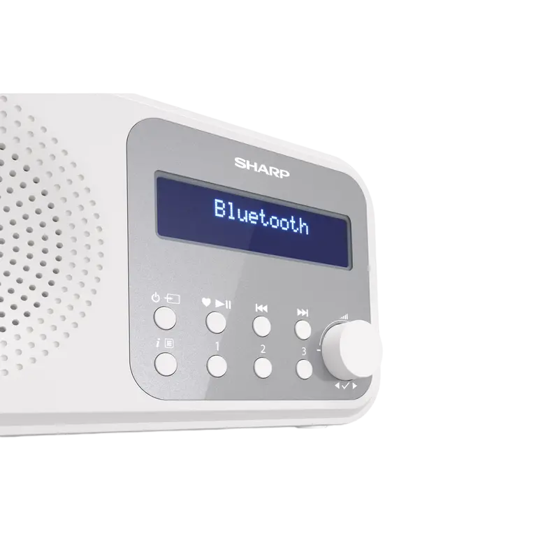 Radio portabil Sharp DR-P420WHV01, Alb