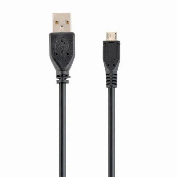 Cablu încărcare și sincronizare Cablexpert CCP-mUSB2-AMBM-0.5M, USB Type-A/micro-USB, 0,5m, Negru