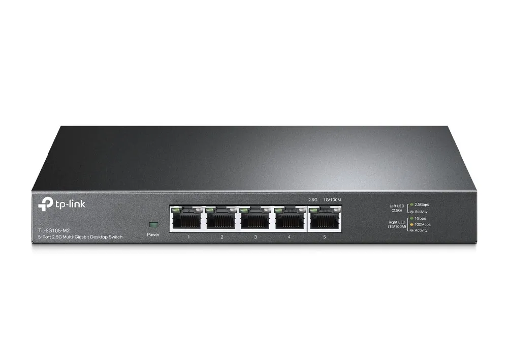 Switch de rețea TP-LINK TL-SG105-M2, 5x 10/100/1000/2500 Mbps