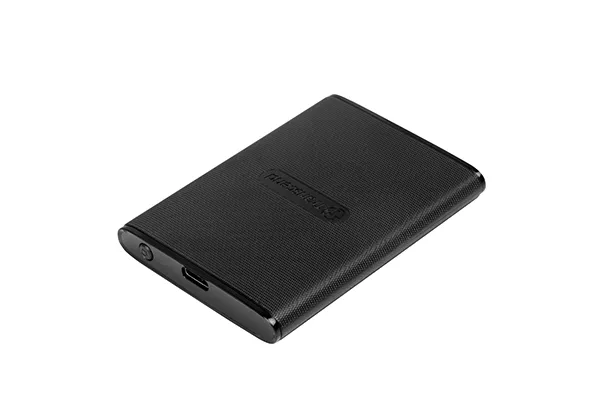 .500GB  Transcend Portable SSD ESD270C Black, USB-C 3.1 (77x56x9.6mm, 35g, R/W:520/460MB/s) 
