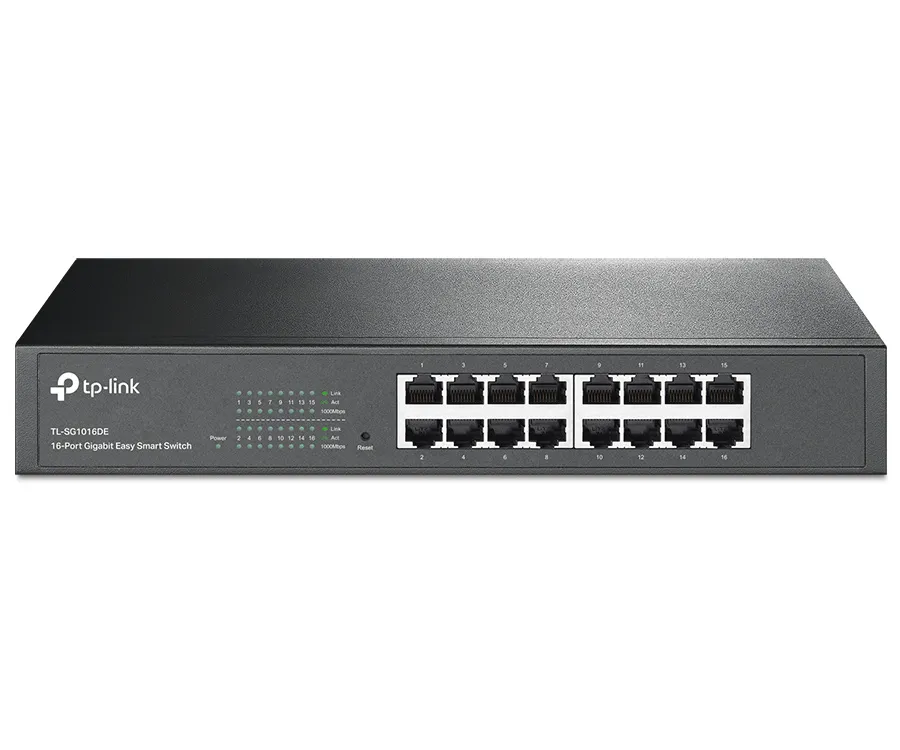 Switch de rețea TP-LINK TL-SG1016DE, 16x 10/100/1000 Mbps