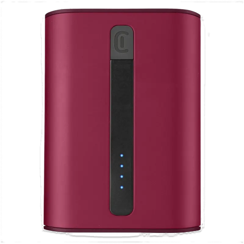 Power Bank Cellularline 10000mAh, PD Thunder, Red