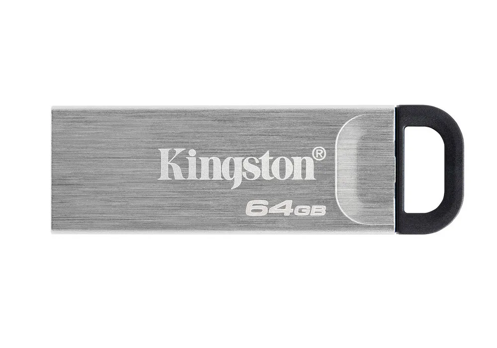 Memorie USB Kingston DataTraveler Kyson, 64GB, Argintiu