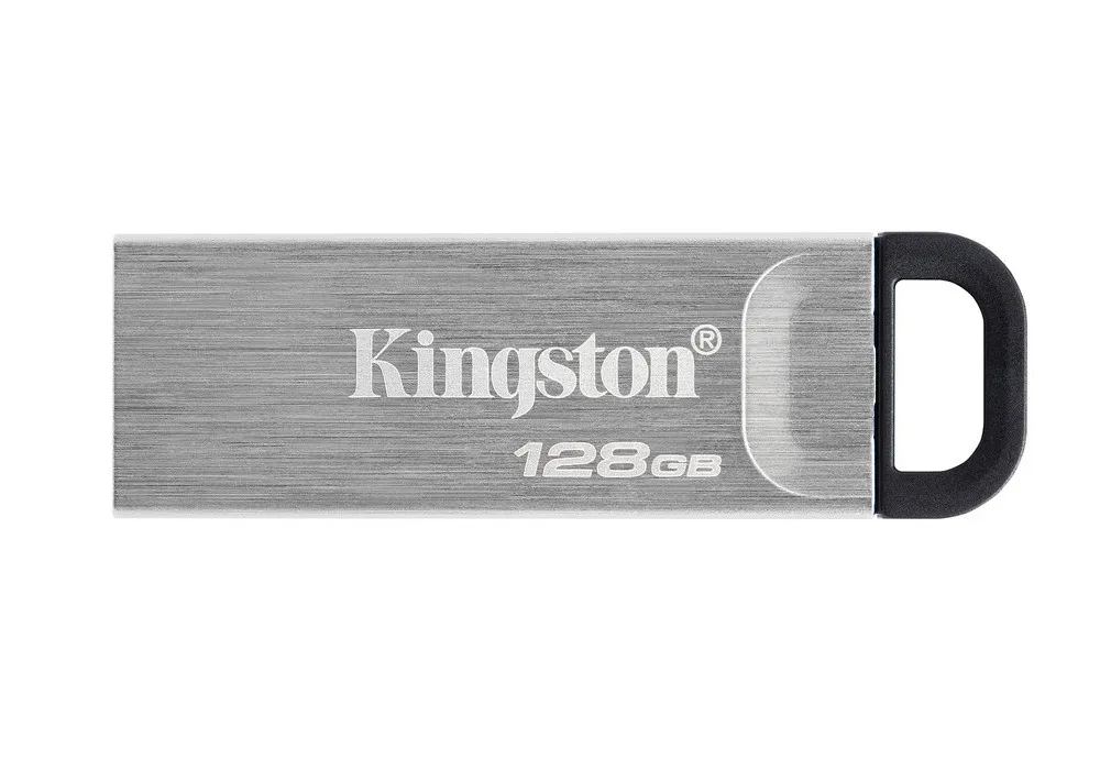 Memorie USB Kingston DataTraveler Kyson, 128GB, Argintiu
