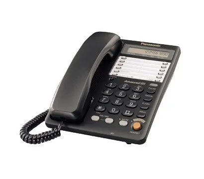 Telefon cu fir Panasonic Telephone KX-TS2365UAB, Negru