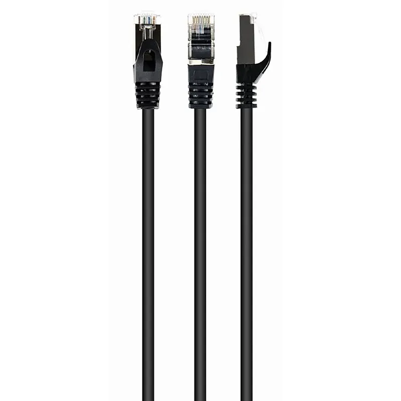 Patch cord Cablexpert PP6-0.5M/BK, Cat6 FTP , 0,5m, Negru