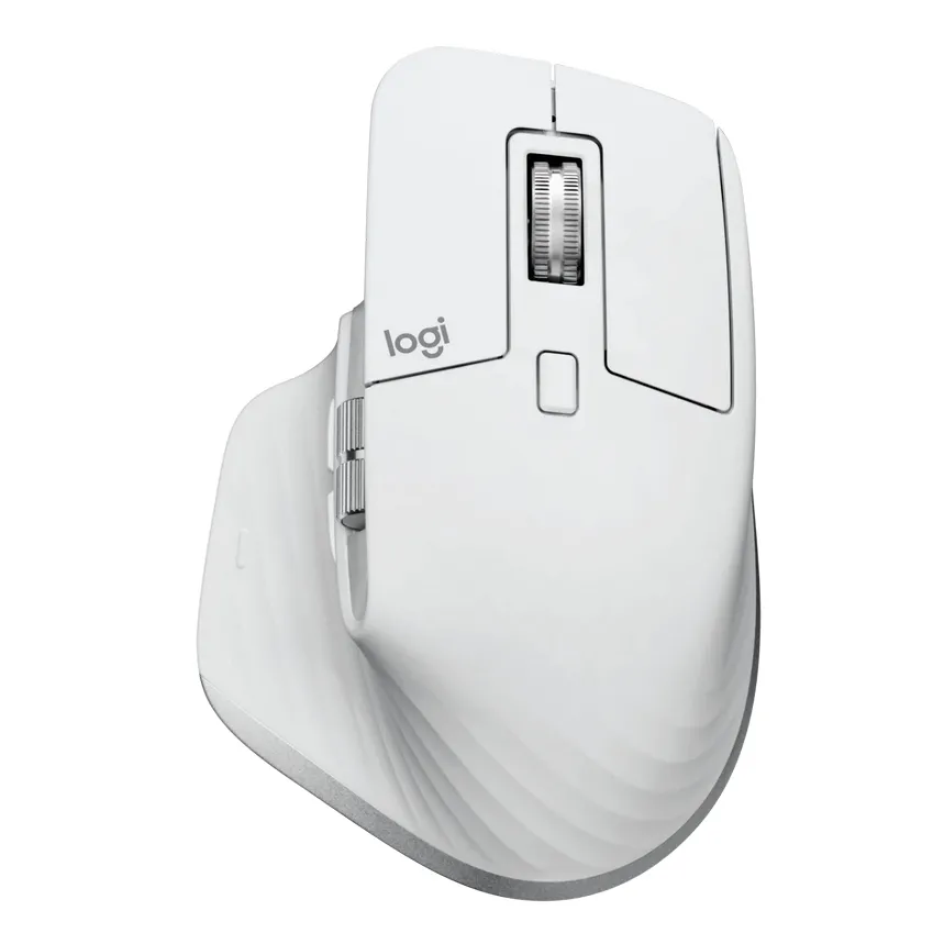 Mouse Wireless Logitech MX Master 3S, Gri deschis