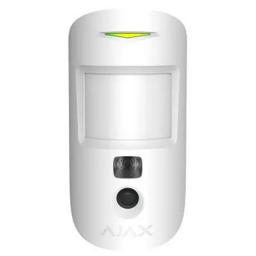 Detector de mișcare Ajax MotionCam, Alb