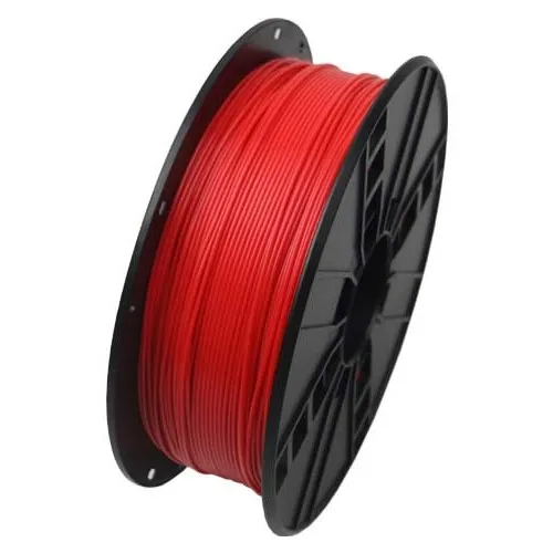 Filament pentru imprimantă 3D Gembird 3DP-ABS1.75-01-R, ABS, Roșu , 1.75 mm, 1 kg