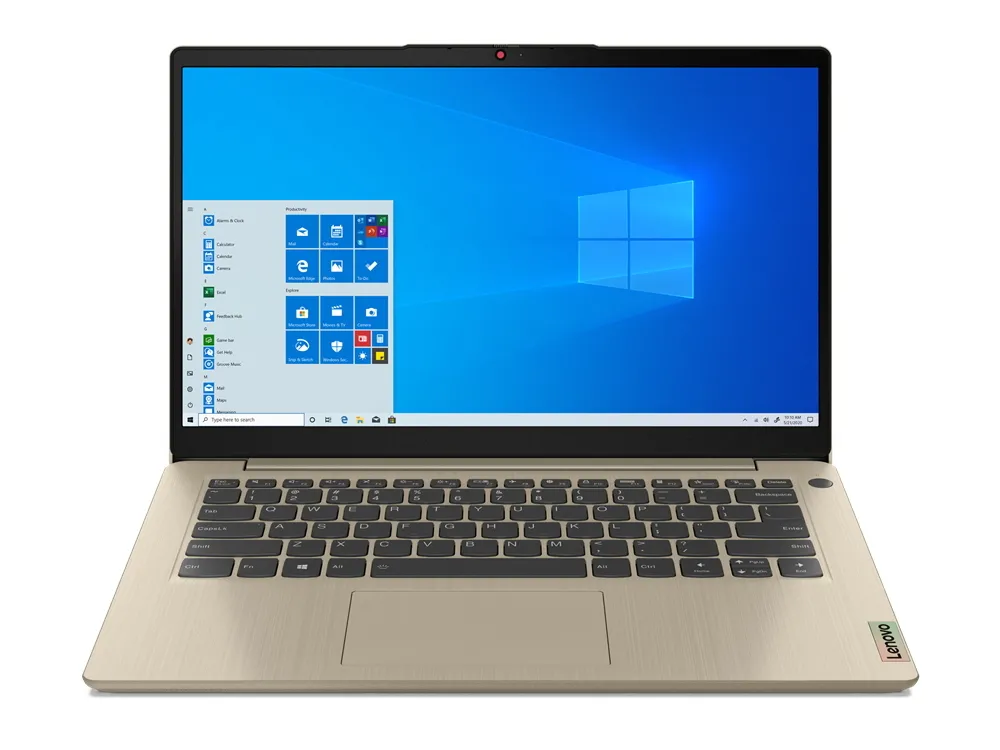 Laptop 14" Lenovo IdeaPad 3 14ITL6, Sand, Intel Pentium 7505, 8GB/256GB, Fără SO