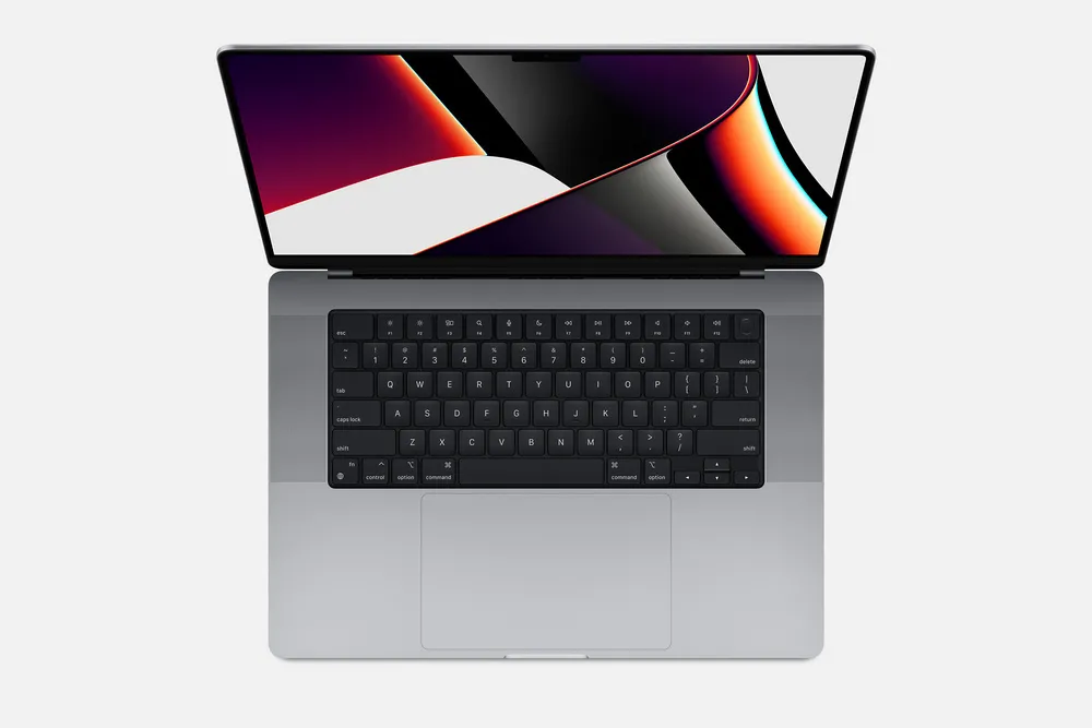 Laptop 16,2" Apple MacBook Pro 16 A2485, Gri cosmic, M1 Max with 10-core CPU and 24-core GPU, 32GB/2048GB, macOS Monterey