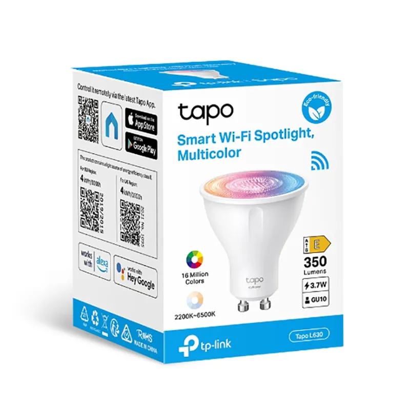 Bec cu LED TP-LINK Tapo L630, GU10, Multicolor