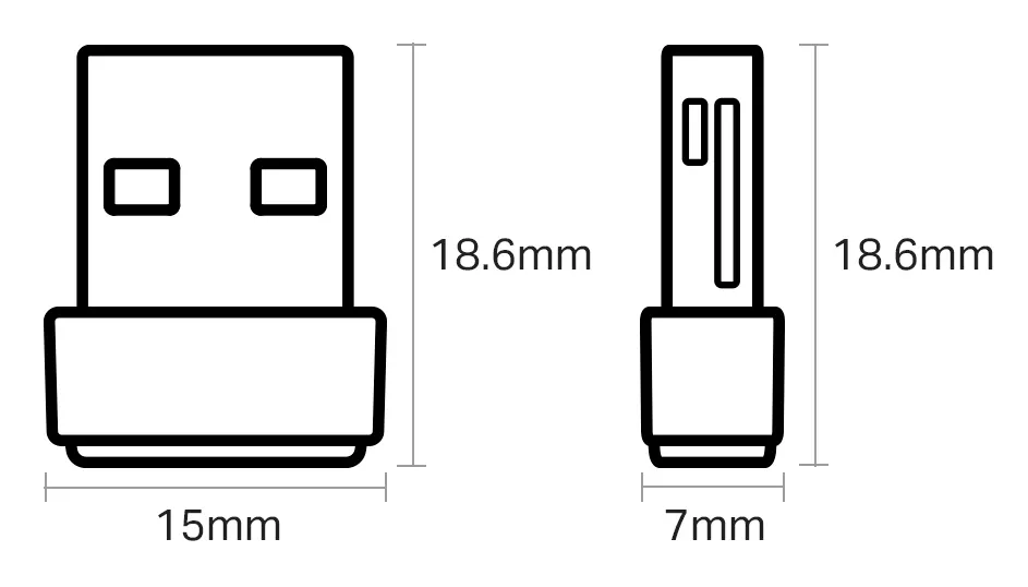Adapter USB  TP-LINK Archer T2U Nano