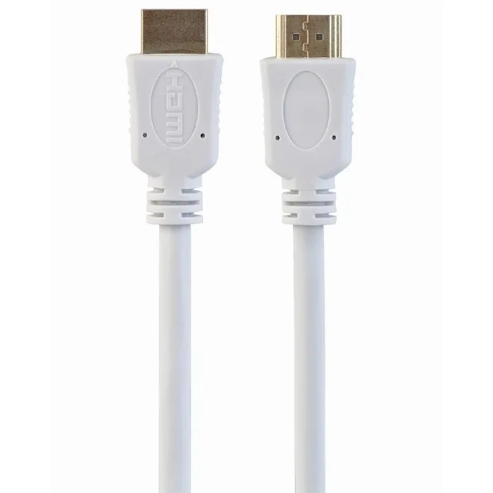 Cablu Video Cablexpert CC-HDMI4-W-6, HDMI (M) - HDMI (M), 1,8m, Alb