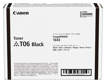 Toner Canon T06, Negru