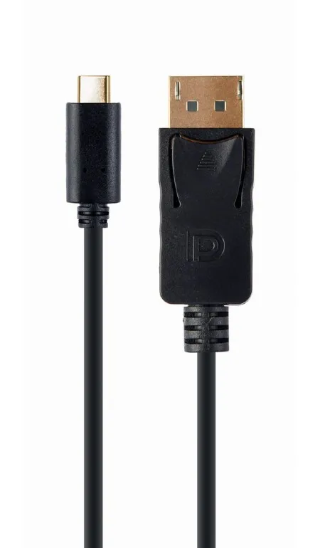 Cablu Video Cablexpert A-CM-DPM-01, USB Type-C (M) - DisplayPort (M), 2 m, Negru