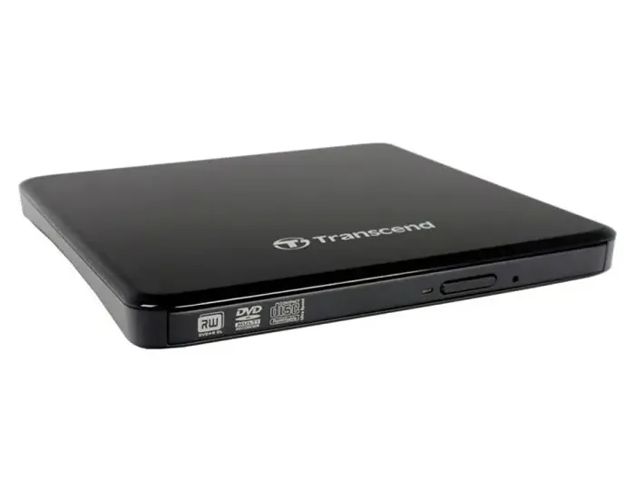 Unitate DVD-RW Transcend TS8XDVDS, USB 2.0, Negru