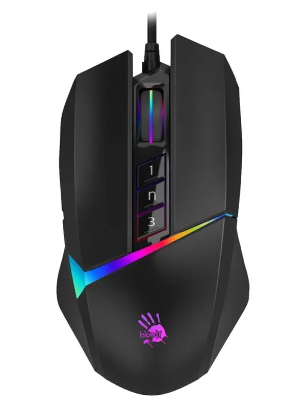 Gaming Mouse Bloody W60 Max, Negru