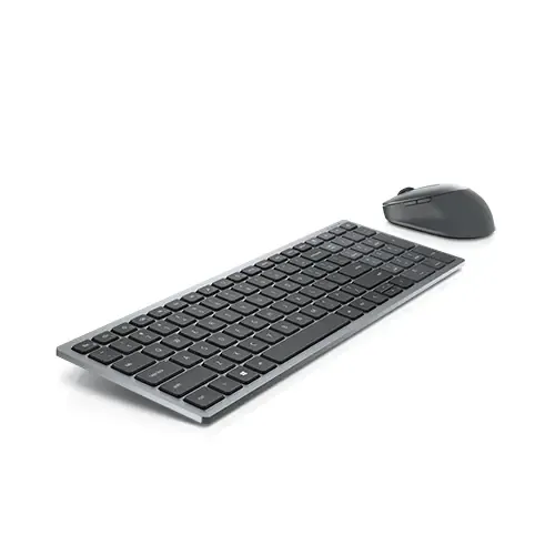 Set Tastatură + Mouse DELL KM7120W, Fără fir, Gri