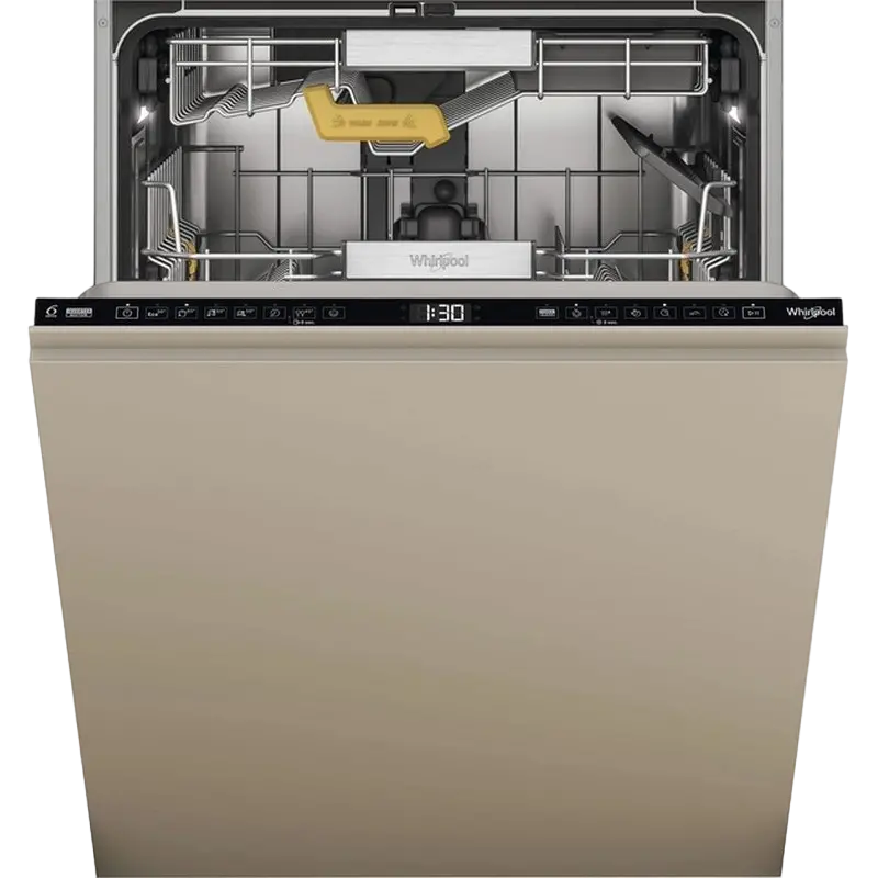 Mașină de spălat vase Whirlpool W8I HP58 T, Negru