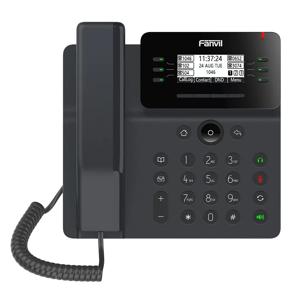 Telefon IP Fanvil V62, Negru