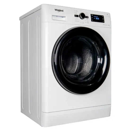 Mașină de spălat cu uscător Whirlpool FWDG86148B, 8, Alb