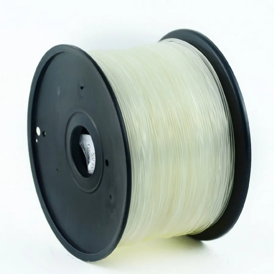 Filament pentru imprimantă 3D Gembird 3DP-ABS1.75-01-TR, ABS, Transparent , 1.75 mm, 1kg