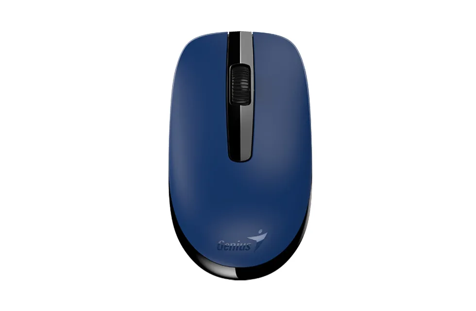 Wireless Mouse Genius NX-7007, Optical, 1200 dpi, 3 buttons, Ambidextrous, BlueEye, 1xAA, Blue