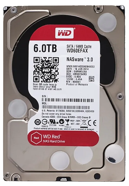 Unitate HDD Western Digital WD Red, 3.5", 6 TB <WD60EFAX>
