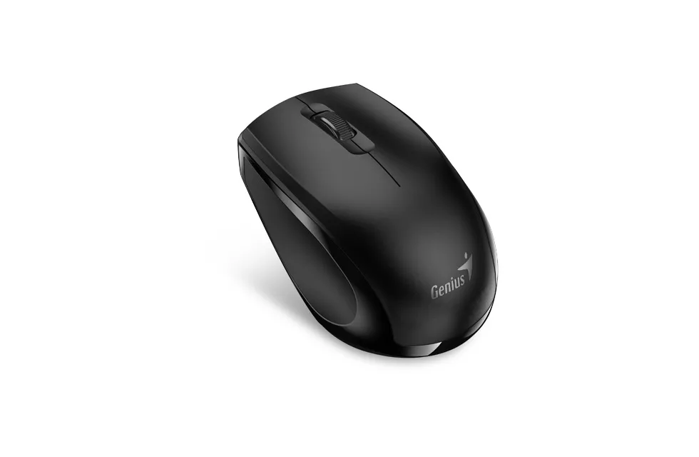 Wireless Mouse Genius NX-8006S, 1200 dpi, 3 buttons, Ergonomic, Silent, BlueEye, 1xAA, Black