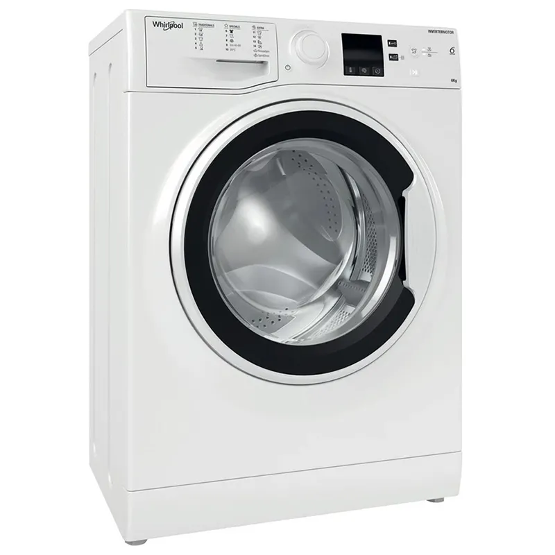 Mașină de spălat Whirlpool WRBSS 6249 W EU, 6kg, Alb