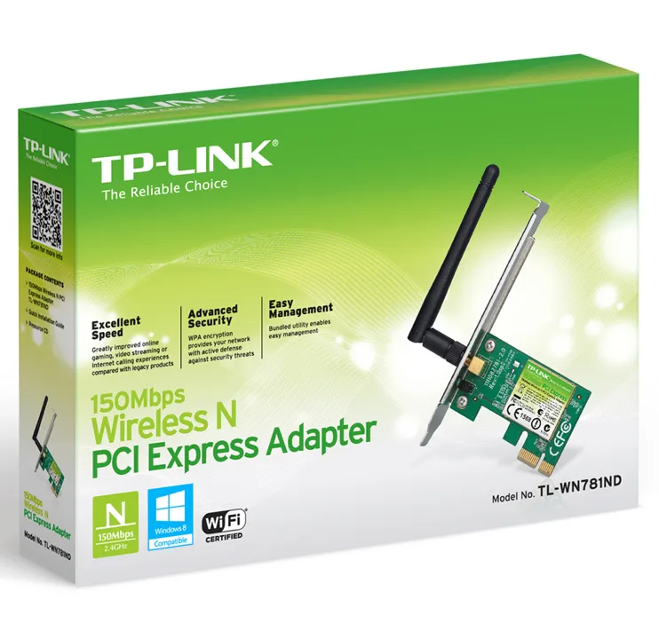 Adaptor PCle TP-LINK TL-WN781ND
