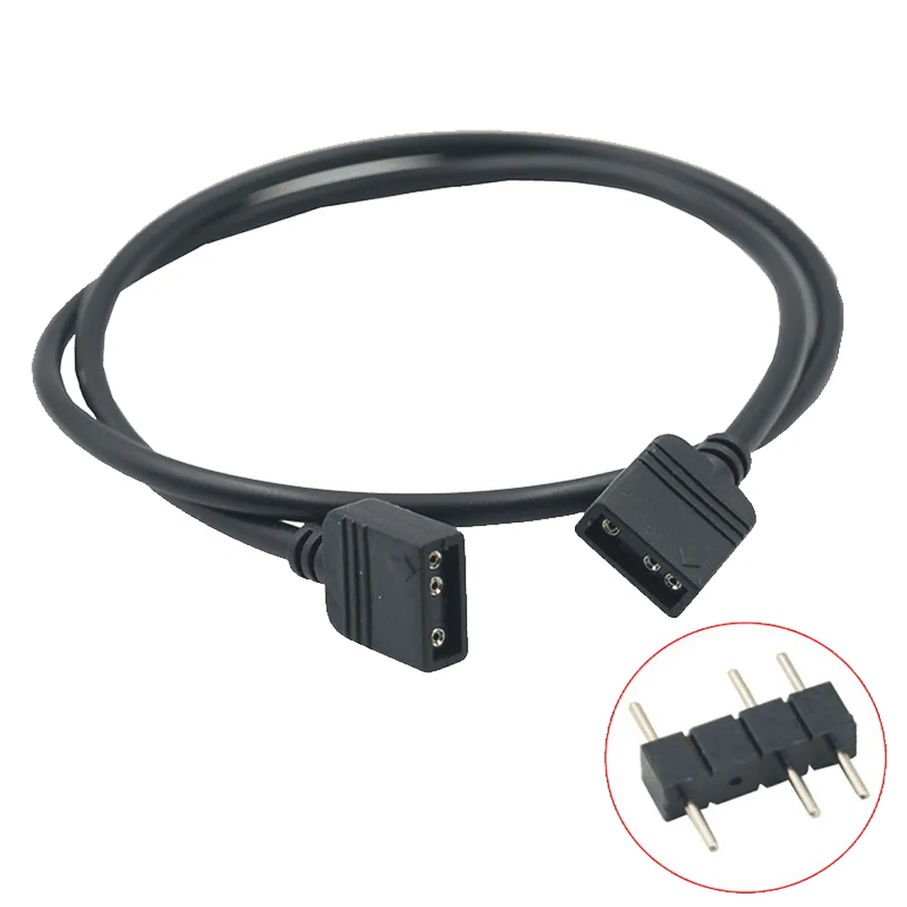 Cablu Gamemax ARGB Rainbow SYNC cable For Controller, Negru 