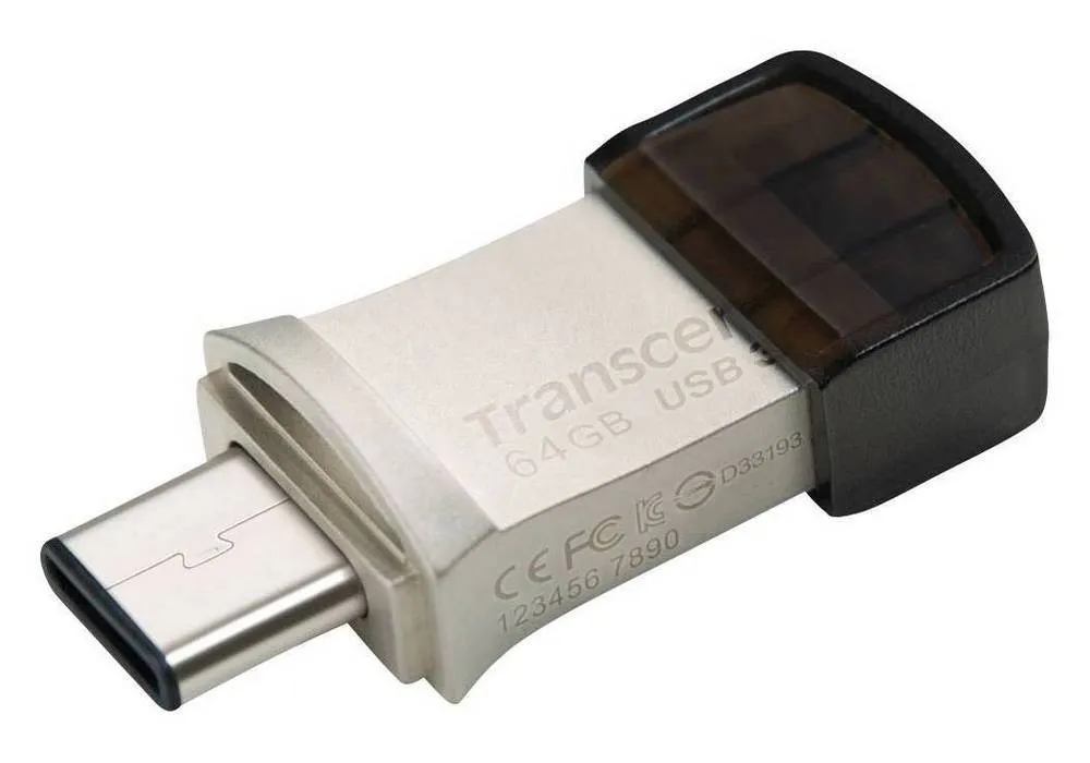   64GB USB3.1/Type-C Flash Drive  Transcend 