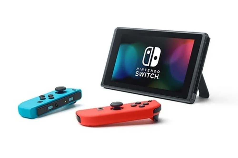 Consolă portabilă pentru jocuri Nintendo Switch, Roșu/Albastru