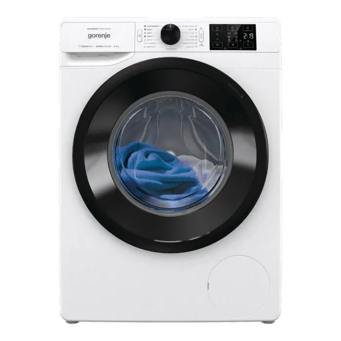 Mașină de spălat Gorenje WNEI 74 SBS/UA, 7kg, Alb