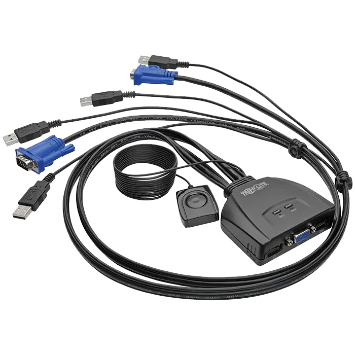 CPU/KVM Switch and Cables