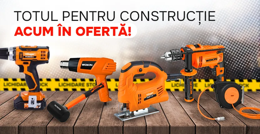 Totul pentru construcție acum în ofertă!