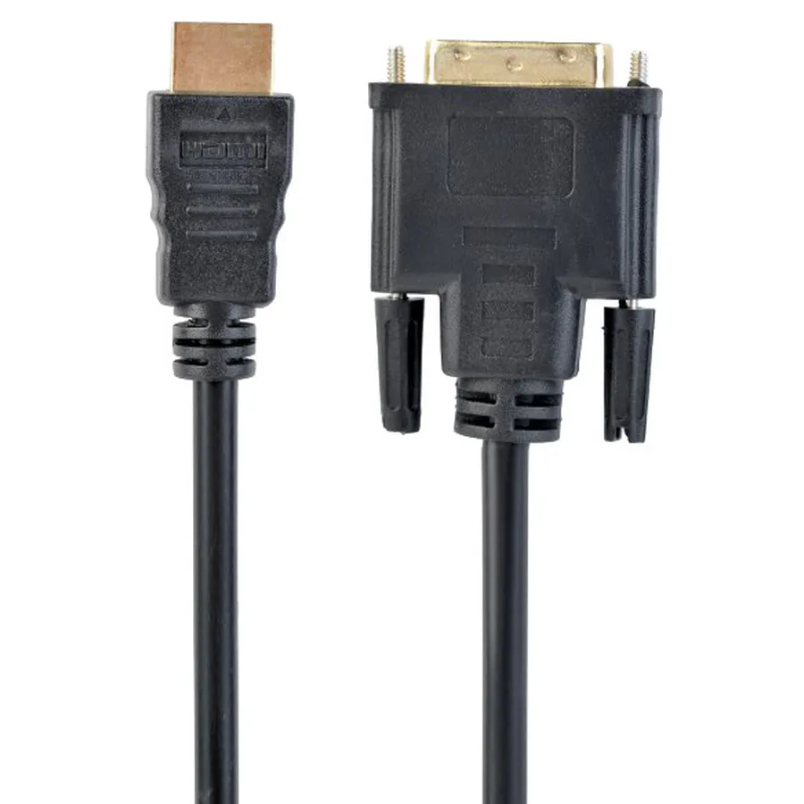Видео кабель Cablexpert CC-HDMI-DVI-10, HDMI (M) - DVI-I (M), 3м, Чёрный
