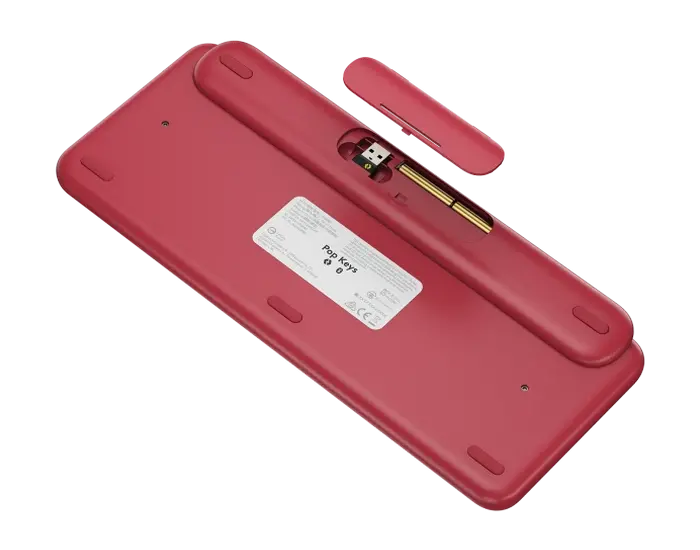 Клавиатура Logitech POP Keys, Беспроводное, Розовый