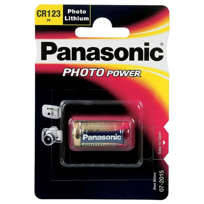 CR123A  Panasonic 